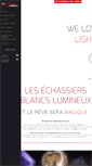 Mobile Screenshot of echassiers-blancs-lumineux.com